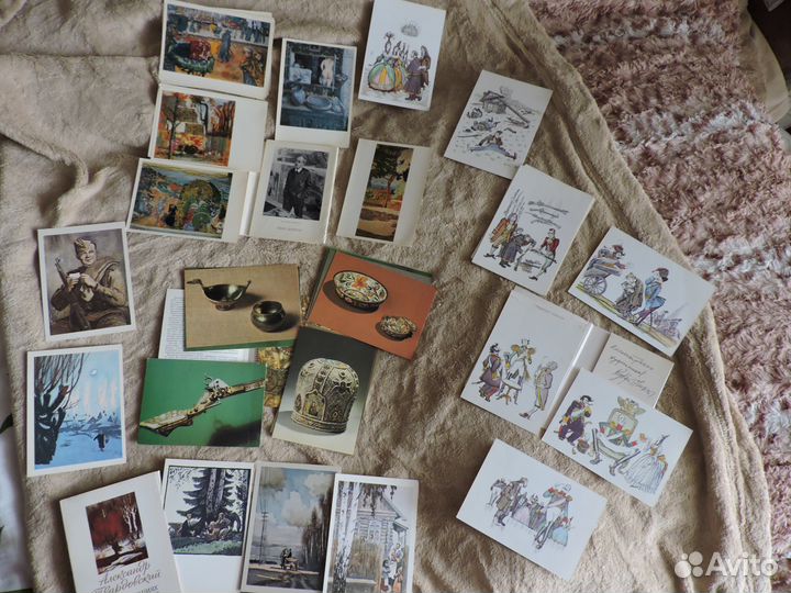 Набор репродукций в открытках