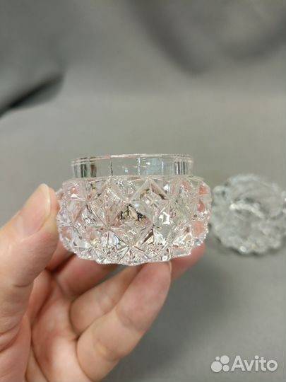 Хрустальная солонка