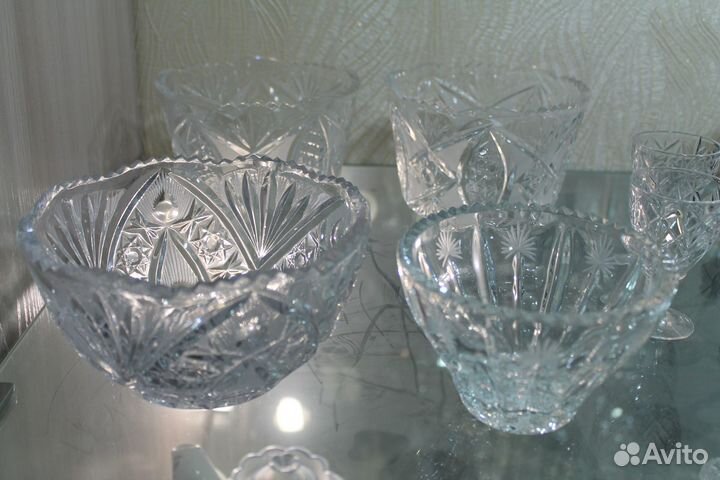 Ваза хрустальная СССР