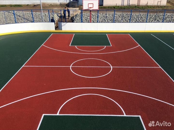 Покрытие из резиновой крошки