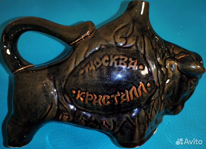 Графин (штоф) Зубр (Бизон). Емкость под настойки