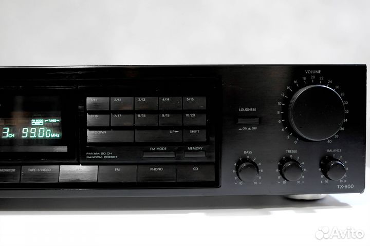 Стереофонический Ресивер Onkyo TX-800, 1987г