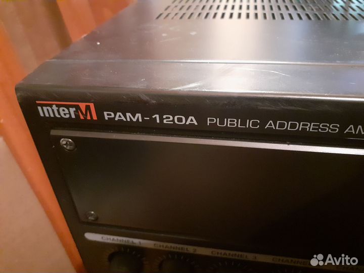 Усилитель inter m 120,60