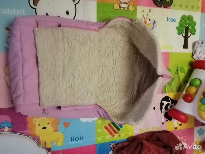 Конверт на выписку зимний для девочки