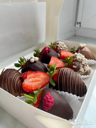 Клубника в бельгийском шоколаде