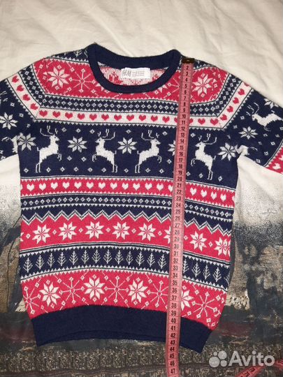 Свитер новогодний H&M на мальчика