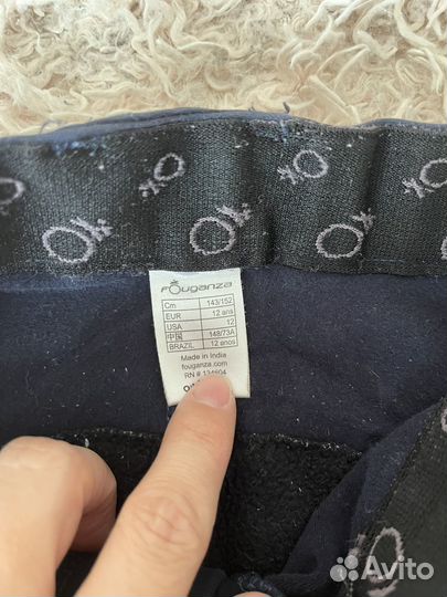 Брюки для верховой езды для конного спорта