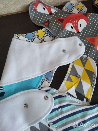 Набор нагрудников для новорожденных