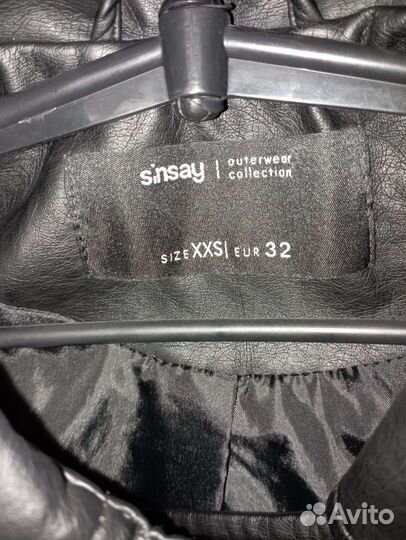 Кожаная куртка новая