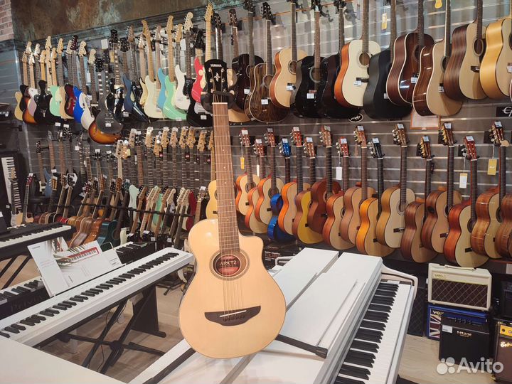 Электроакустическая гитара yamaha apxt2 NY 3/4