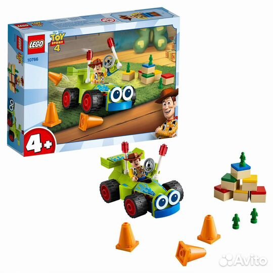 Конструктор Lego Toy Story 4 10766 Вуди на машине