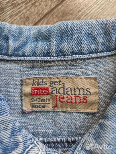 Джинсовая куртка 74 80