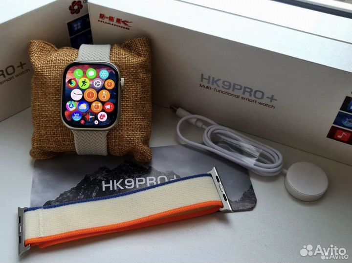 Смарт часы apple watch hk 9 pro plus