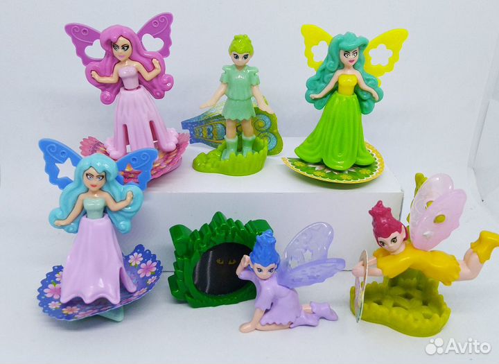 Серии киндер-сюрприз, принцессы, феечки, пони