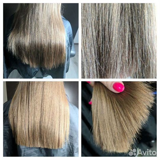 Полировка волос, восстановление,ботокс стрижки