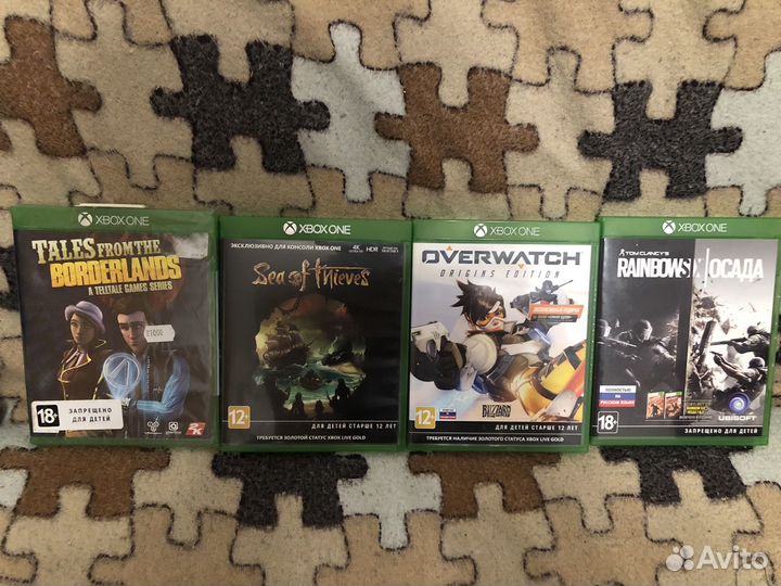 Игры на xbox One диски
