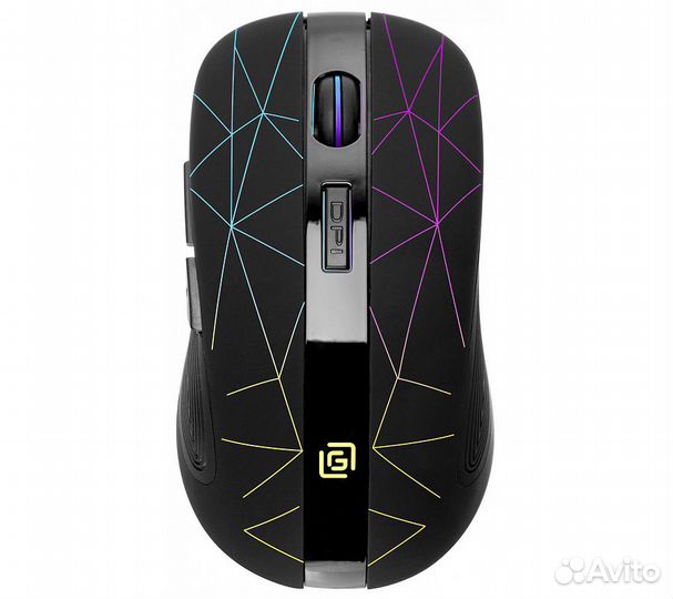 Беспроводная мышь Оклик 976GW, черный