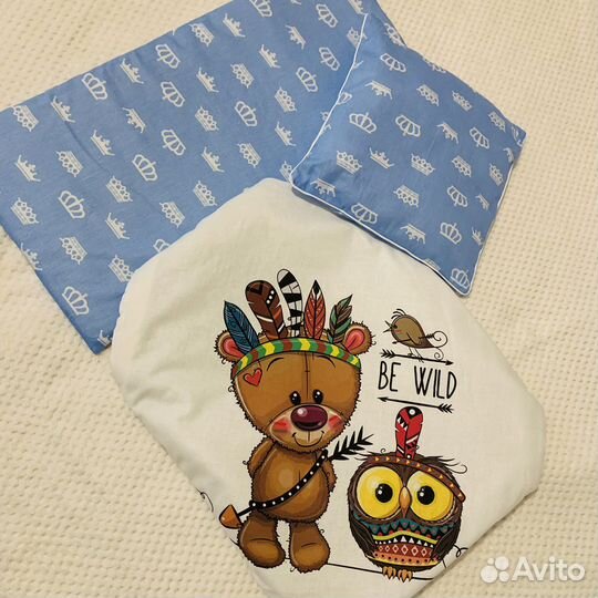 Набор в коляску / Плед / Подушка / Матрас