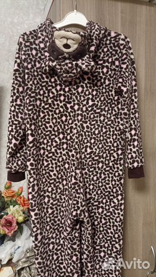 Флисовый комбинезон пижама