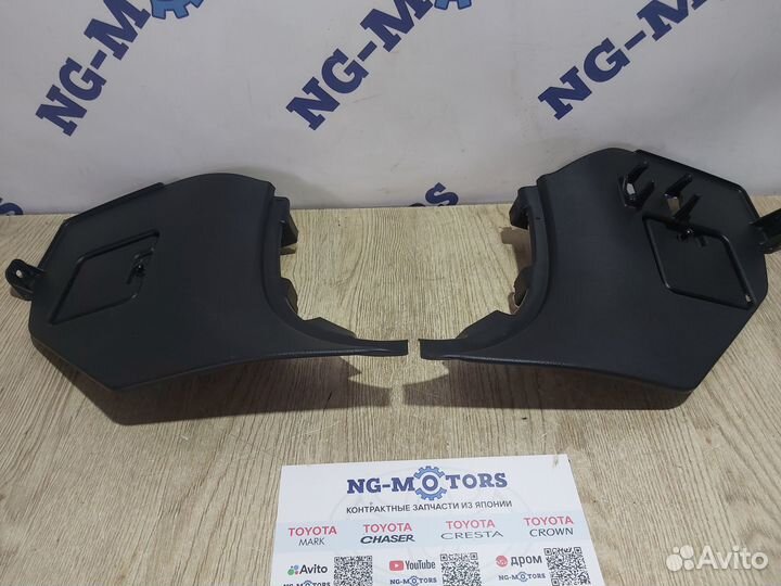 Накладки боковые под торпеду чёрные Mark II GX110