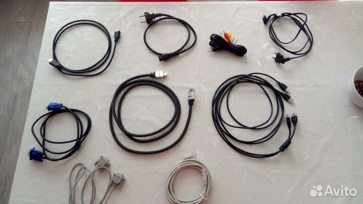 Кабели для электроники и оргтехники, различные