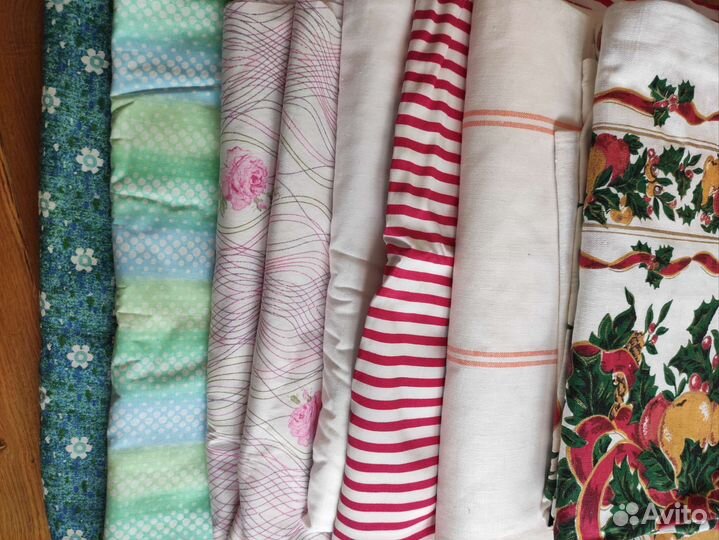 Отрезы ткани СССР хлопок, наволочки