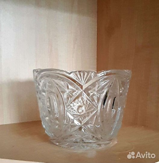 Вазы конфетницы хрусталь СССР
