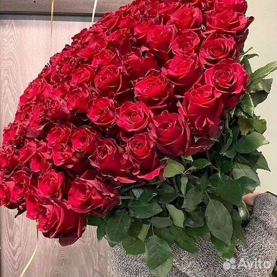 Высокие розы Доставка цветов