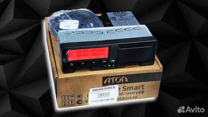 Цифровой тахограф Атол Drive, с скзи