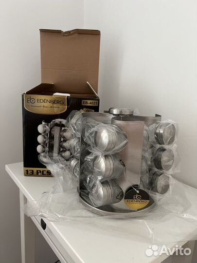 Набор банок для специй органайзер