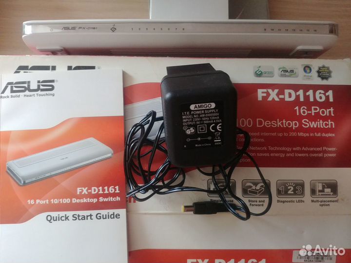 Коммутатор Asus FX-D1161