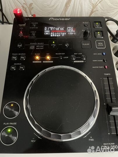 Комплект pioneer cdj 350 и пульт pioneer djm 350