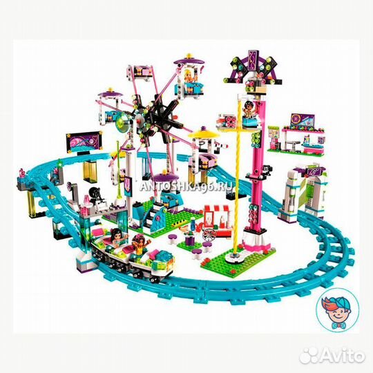 Lego friends парк развлечений