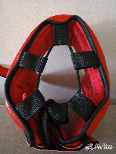 Шлем защитный кожа