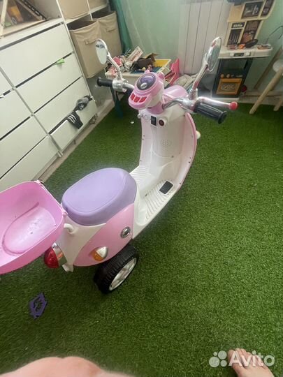 Детский электромобиль мотоцикл