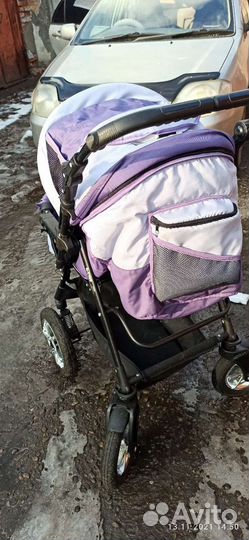Коляска прогулочная зима лето