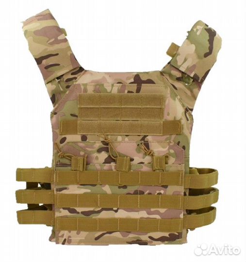 Жилет (плитник) разгрузочный малый, мультикам