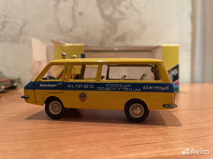 Модель раф 2203 А18 гаи СССР 1/43