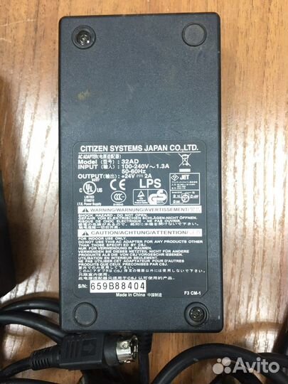 Блок питания для кассы / ккт / фискального регистр