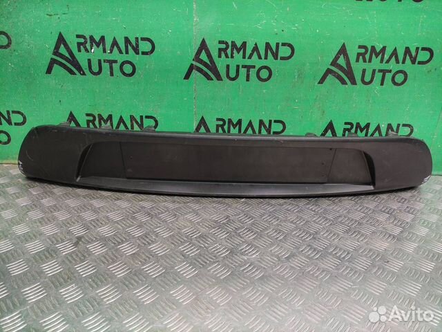 Юбка бампера задняя Kia Rio 4 FB 2017-Нв