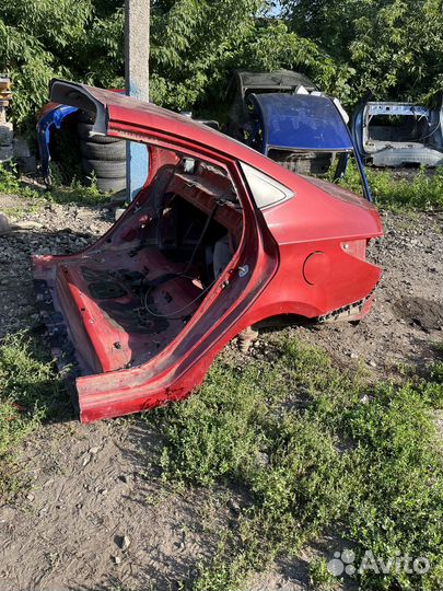 Задняя часть кузова hyundai solaris 1