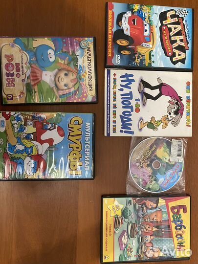 Dvd диски мультфильмы