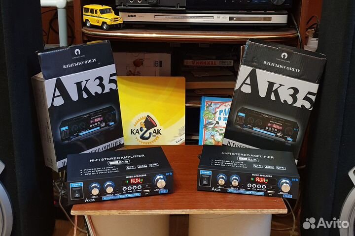 Усилитель Ak35 Hi-Fi аuх mр3 bluetооth FM USB
