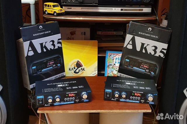 Усилитель Ak35 Hi-Fi аuх mр3 bluetооth FM USB