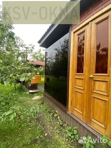 Мягкие окна на террасу