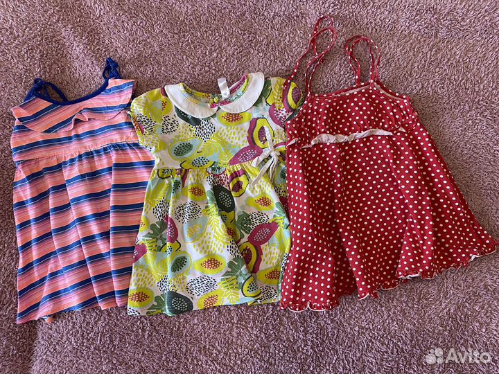 Платья для девочки размер 80-86