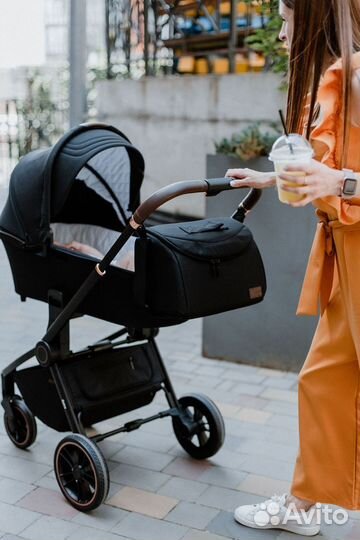 Коляска 2 в 1 Carrello Epica Black