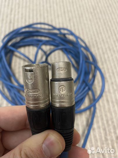 Neutrik XLR кабель 8 метров
