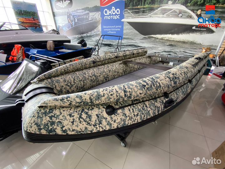 Лодка пвх Solar 490 Strela (тоннель) пиксель