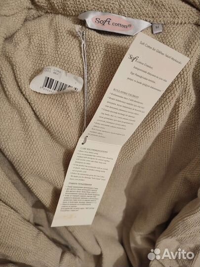 Халат мужской абсолютно новый Soft Cotton M